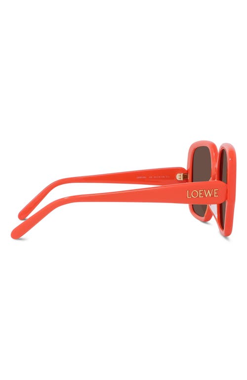 Loewe Thin 54mm Square Sunglasses