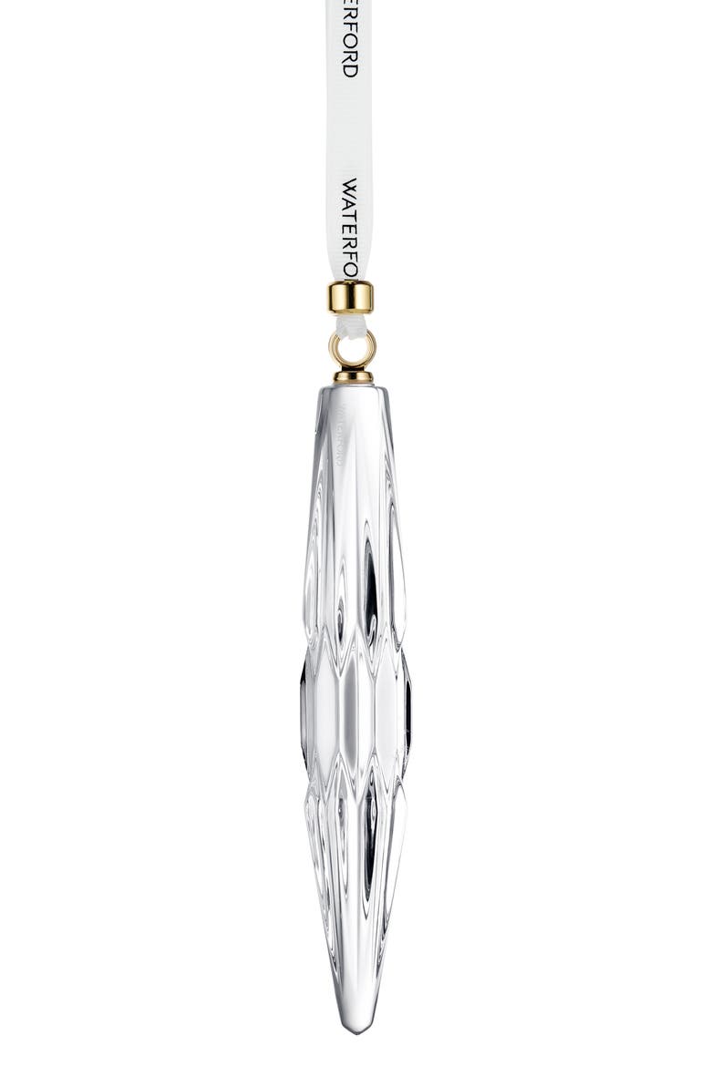 2025 Annual Icicle Crystal Ornament, Alternate, color, NO COLOR