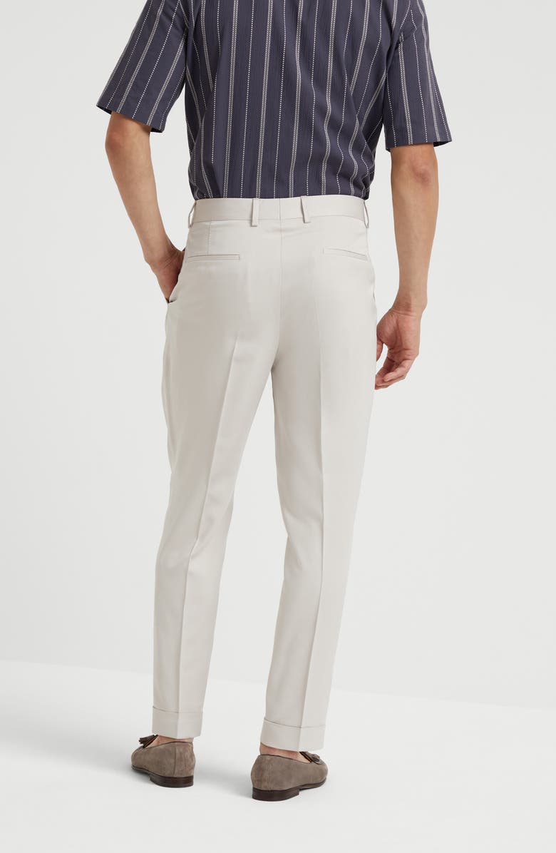 Brunello Cucinelli Twill trousers, Alternate, color,