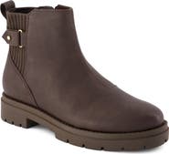 TOMS Leather Chelsea Bootie