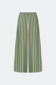 SIMONMILLER Toni Poplin Wide-Leg Cropped Pant