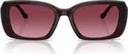 COACH 54mm Square Sunglasses