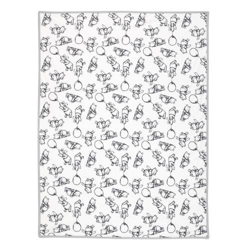 Lambs & Ivy Disney Baby Winnie The Pooh Baby Blanket In White