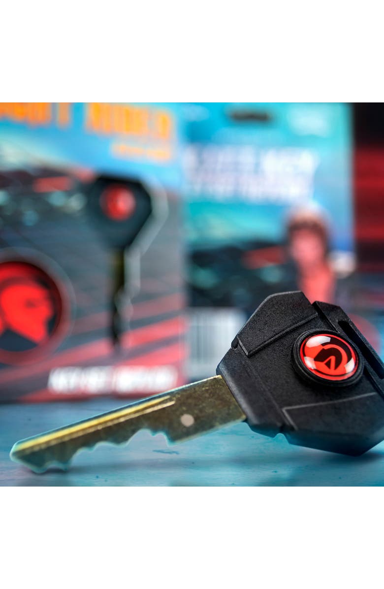 Doctor Collector Knight Rider K.I.T.T Key Set Replica, Includes Keychain, Alternate, color, Multicolored