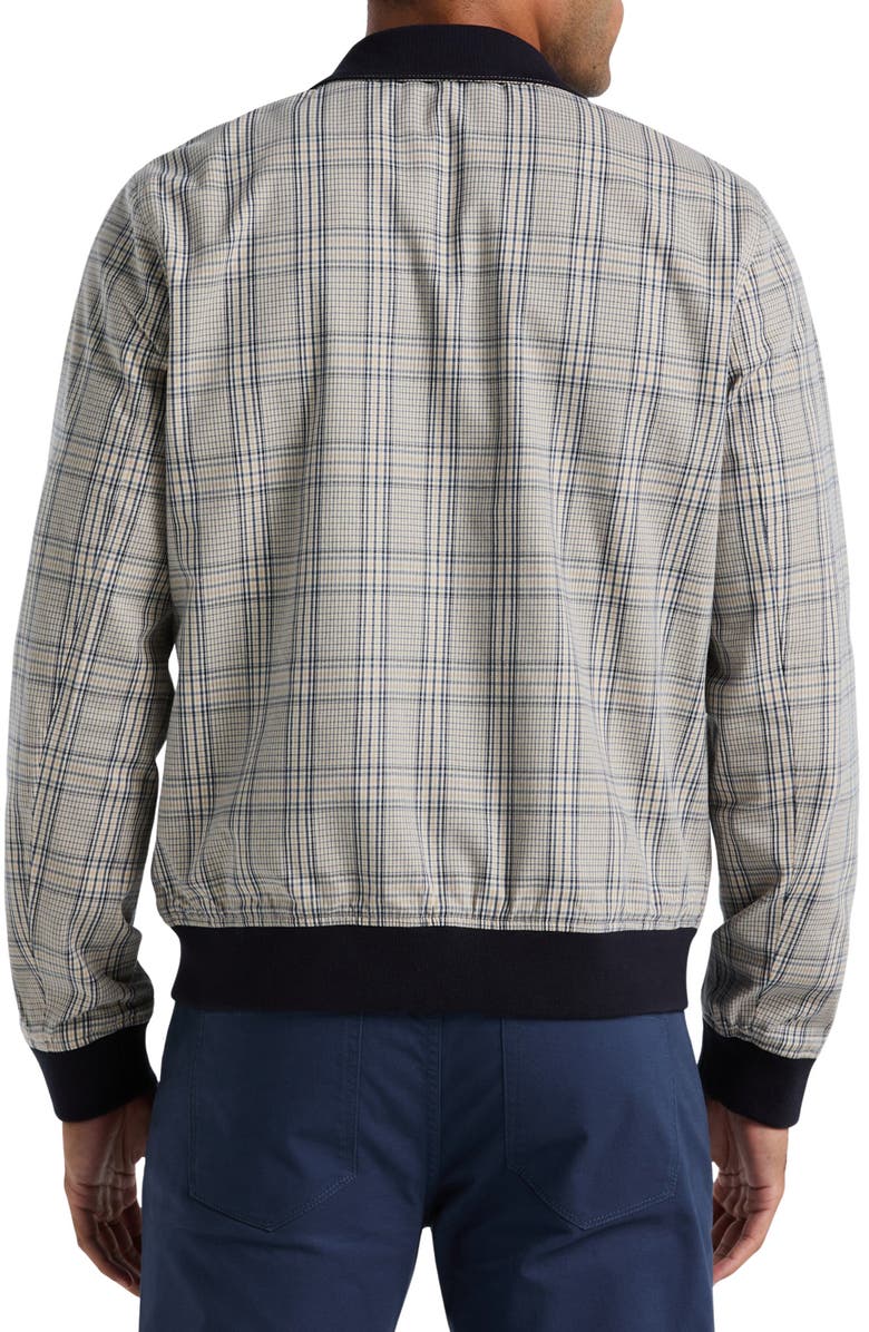 Original Penguin Plaid Cotton & Lyocell Jacketr, Alternate, color, Birch