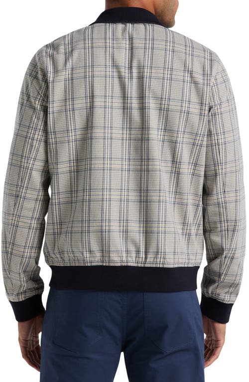 Original Penguin Plaid Cotton & Lyocell Jacketr In Gray