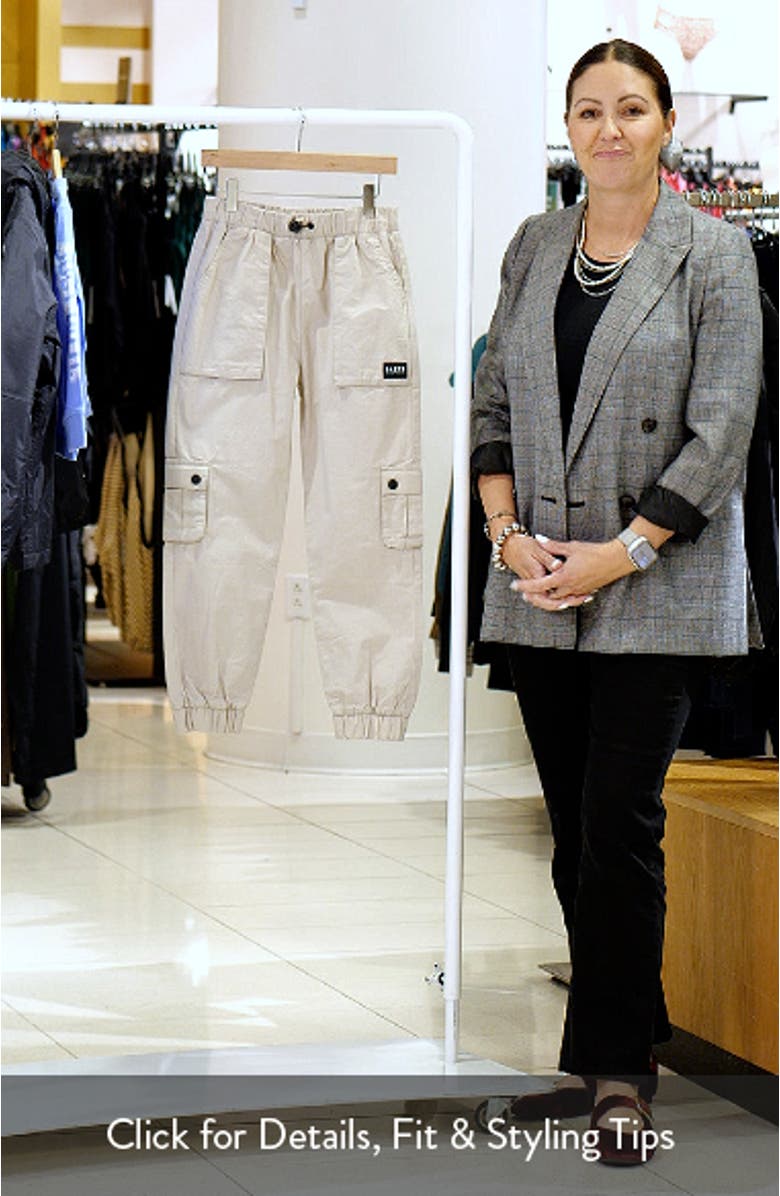 Kids' Cotton Cargo Pants, sales video thumbnail