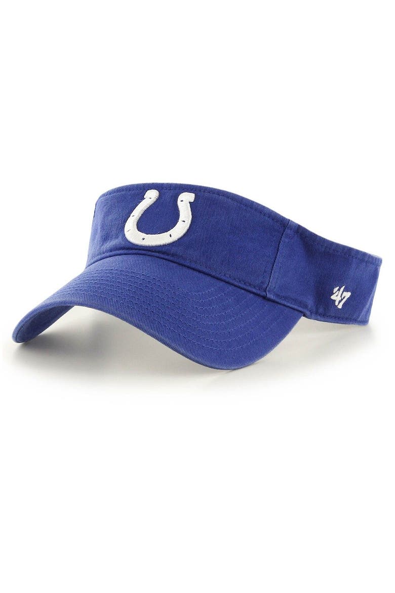 Men's '47 Royal Indianapolis Colts Clean Up Visor, Main, color, Royal