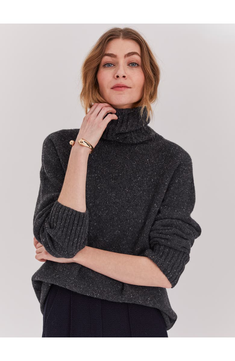 Celtic & Co. Cashmere And Merino Roll Neck Sweater, Main, color,