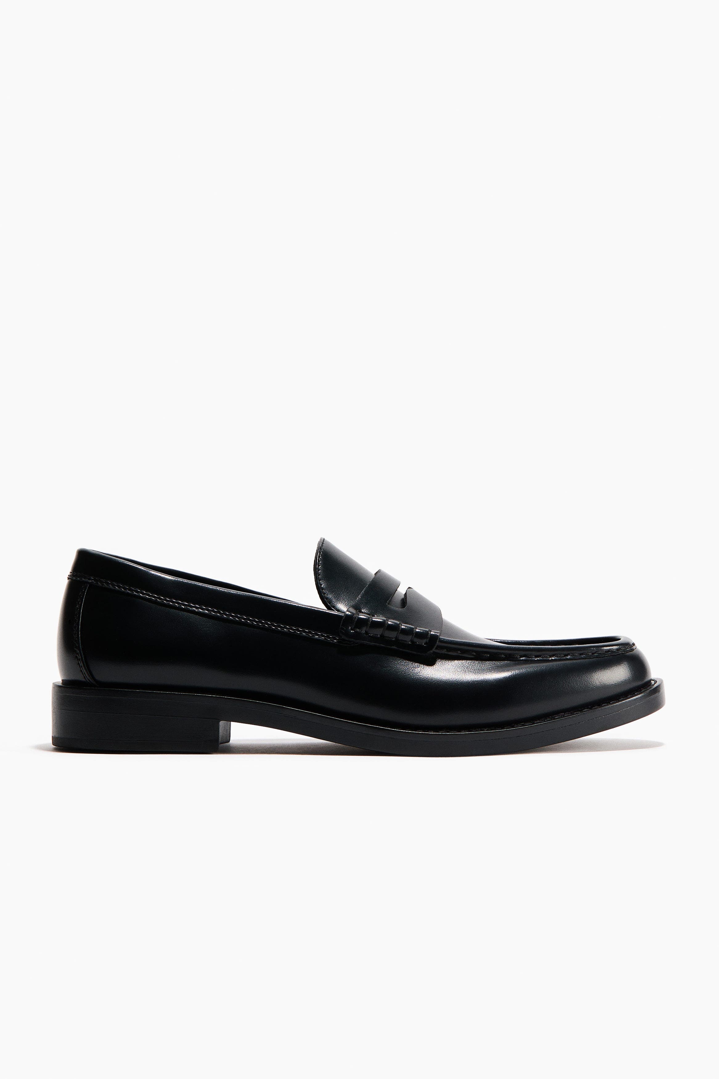 Loafers, Main, color, Black