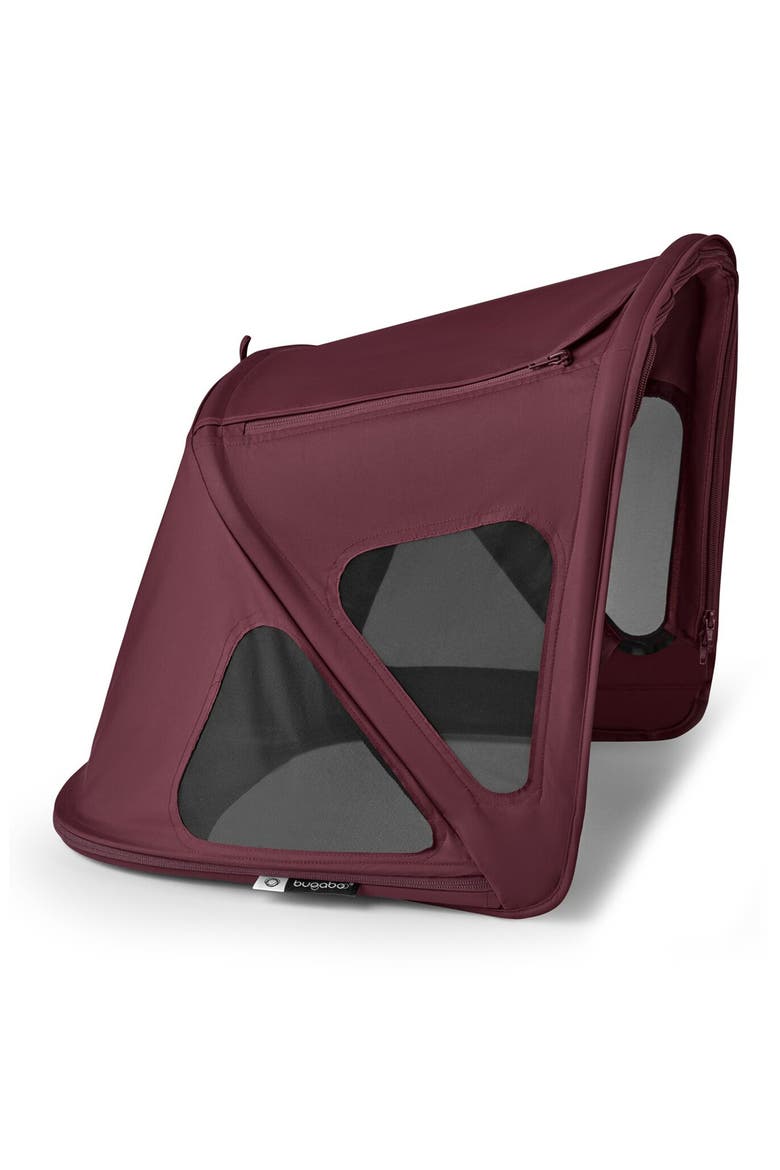 Breezy Sun Canopy for Kangaroo, Fox 5 or Cameleon 3 Strollers, Main, color, DARK CHERRY