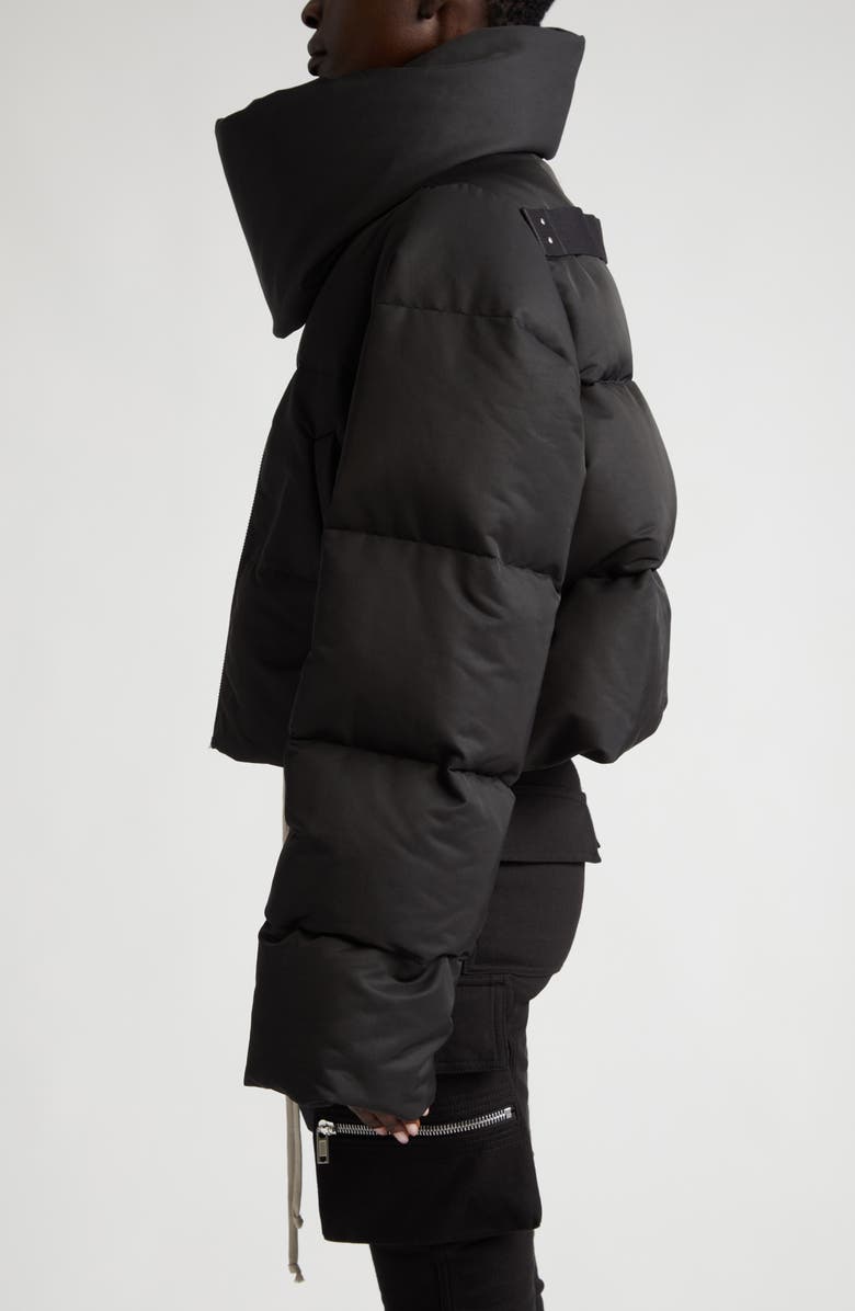 Rick Owens Funnel Neck Puffer Jacket, Alternate, color,