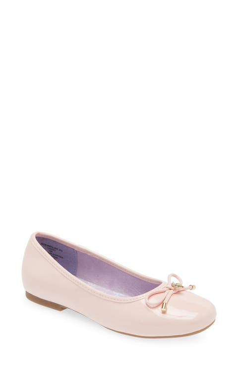 Emmaline Charm Bow Ballet Flat (Toddler, Little Kid & Big Kid)