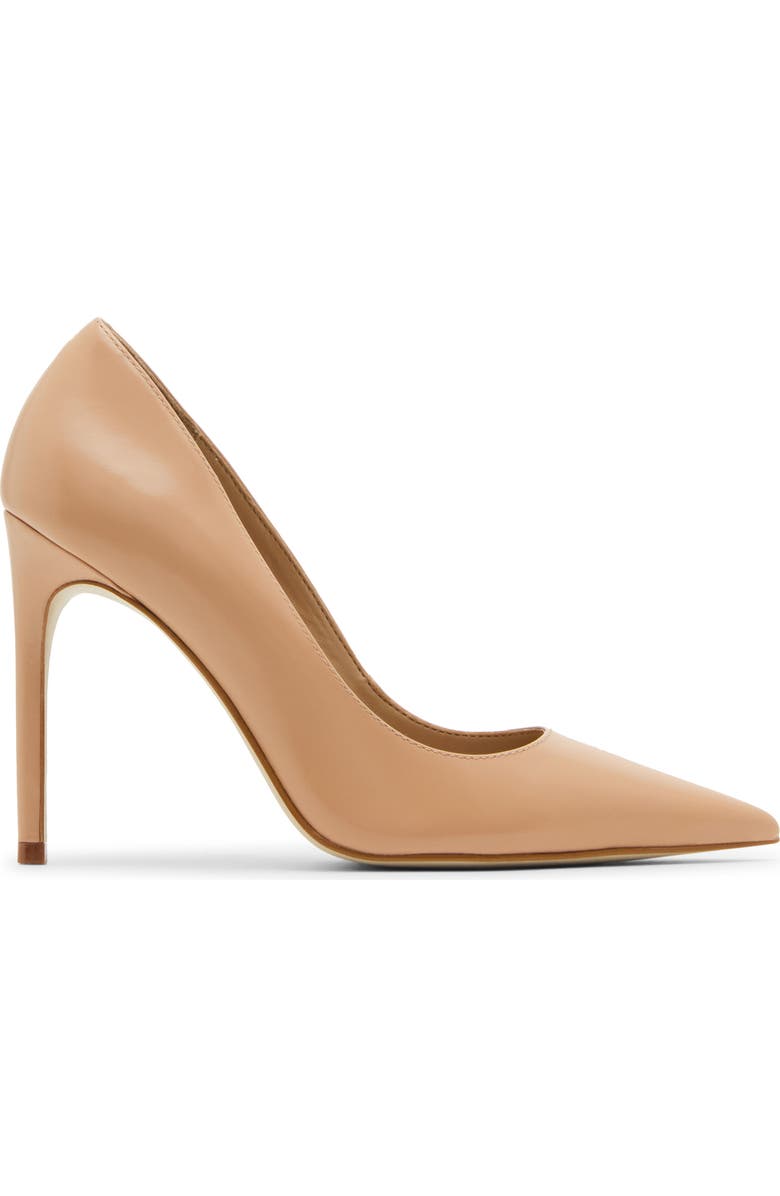 Steve Madden Noir Pointed Toe Pump, Alternate, color, Tan Leather