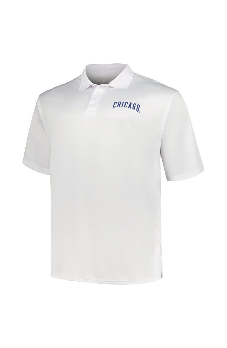 PROFILE Men's Profile Royal/White Chicago Cubs Big & Tall Two-Pack Solid Polo Set, Alternate, color, 