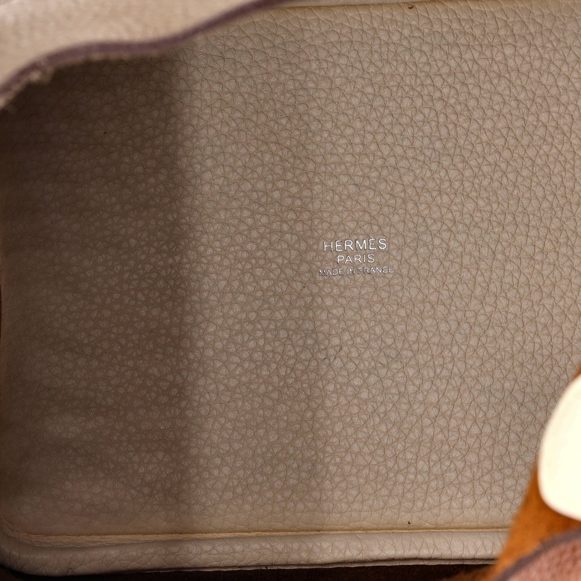 Picotin Lock Bag Tricolor Clemence PM, Alternate, color, Brown
