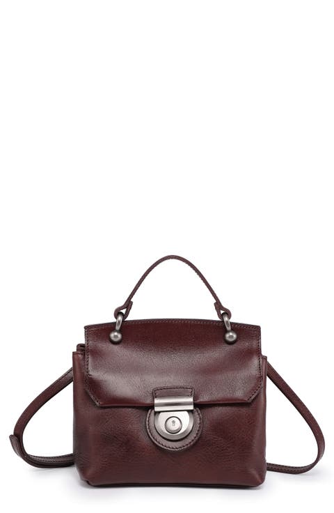 Leather Cypress Crossbody Bag