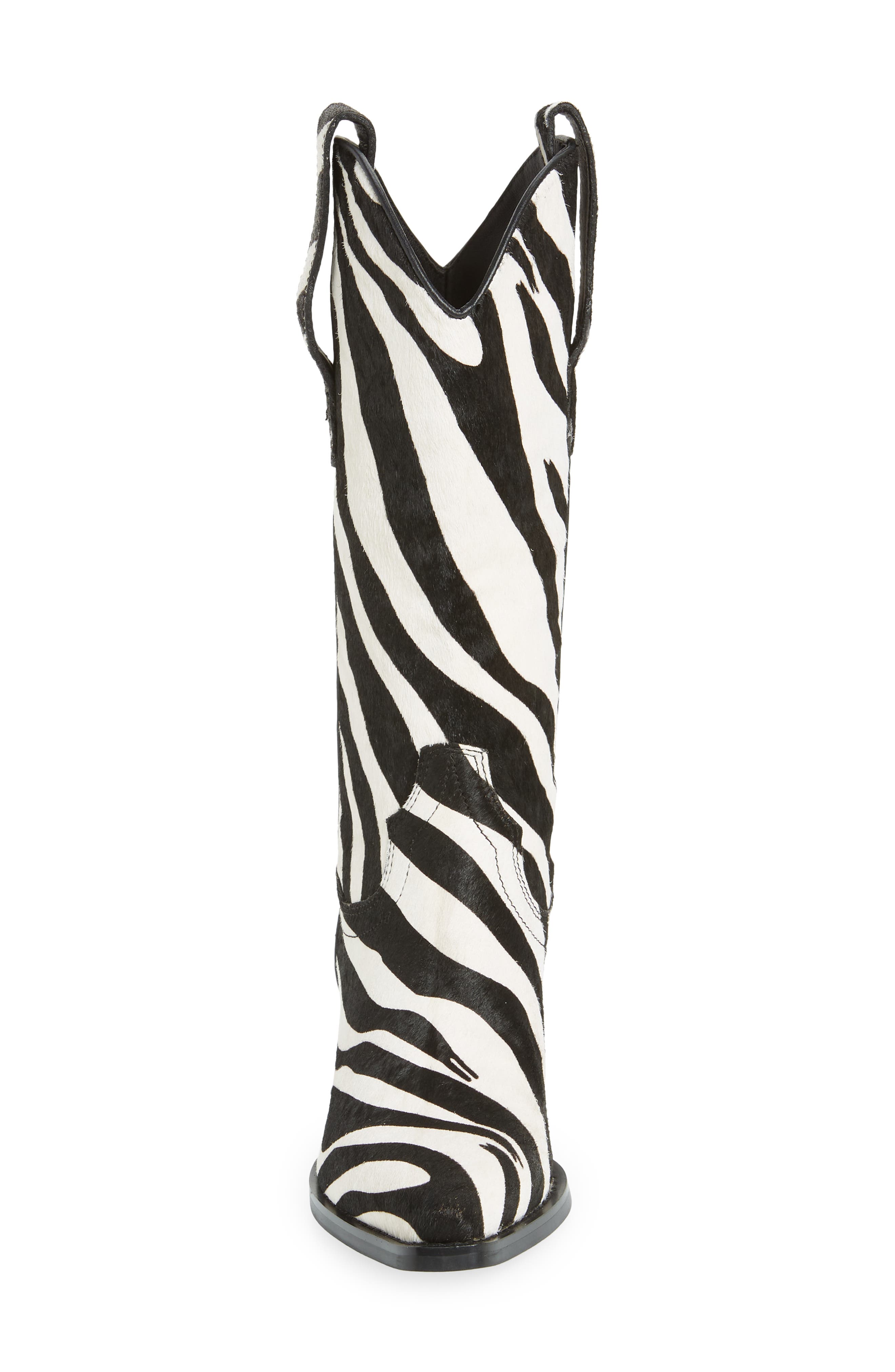 Jeffrey Campbell Dagget Genuine Calf Hair Western Boot, Alternate, color, 