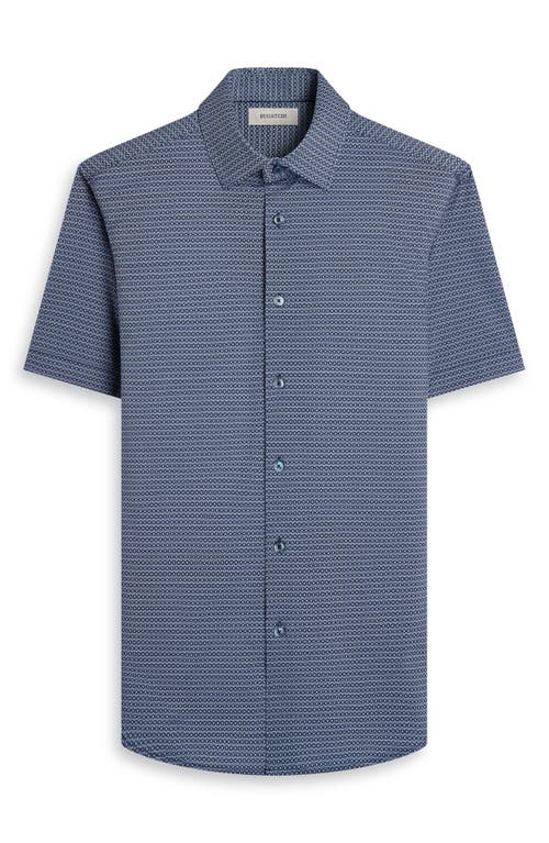 Bugatchi Miles Ooohcotton® Short Sleeve Button-up Shirt