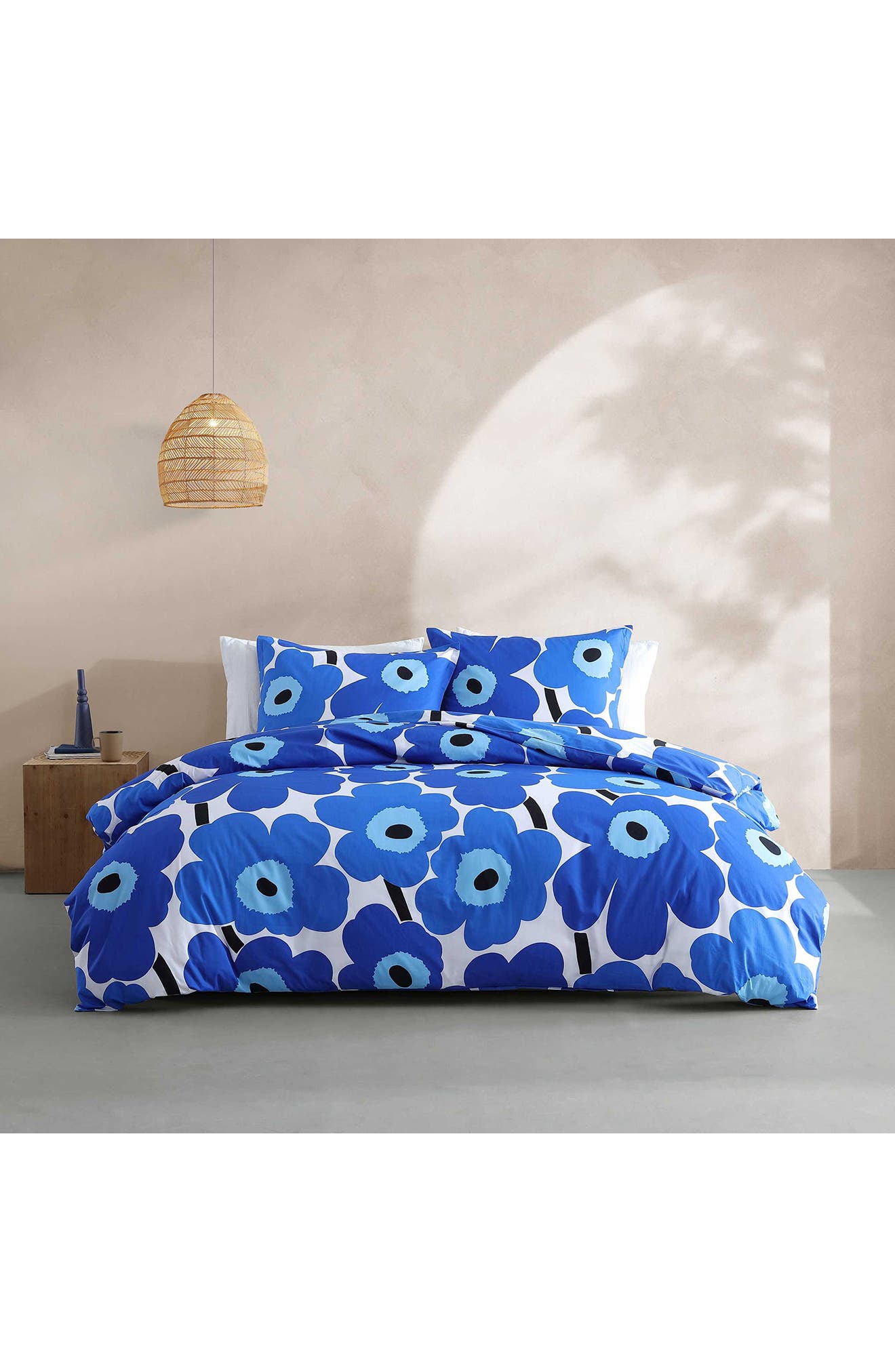 Marimekko Unikko Organic Cotton Percale Comforter & Sham Set