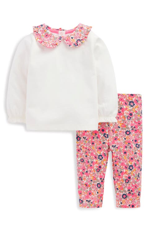 Collared Top & Leggings Set