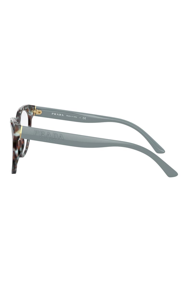 53mm Butterfly Optical Glasses, Alternate, color, BLUE BROWN