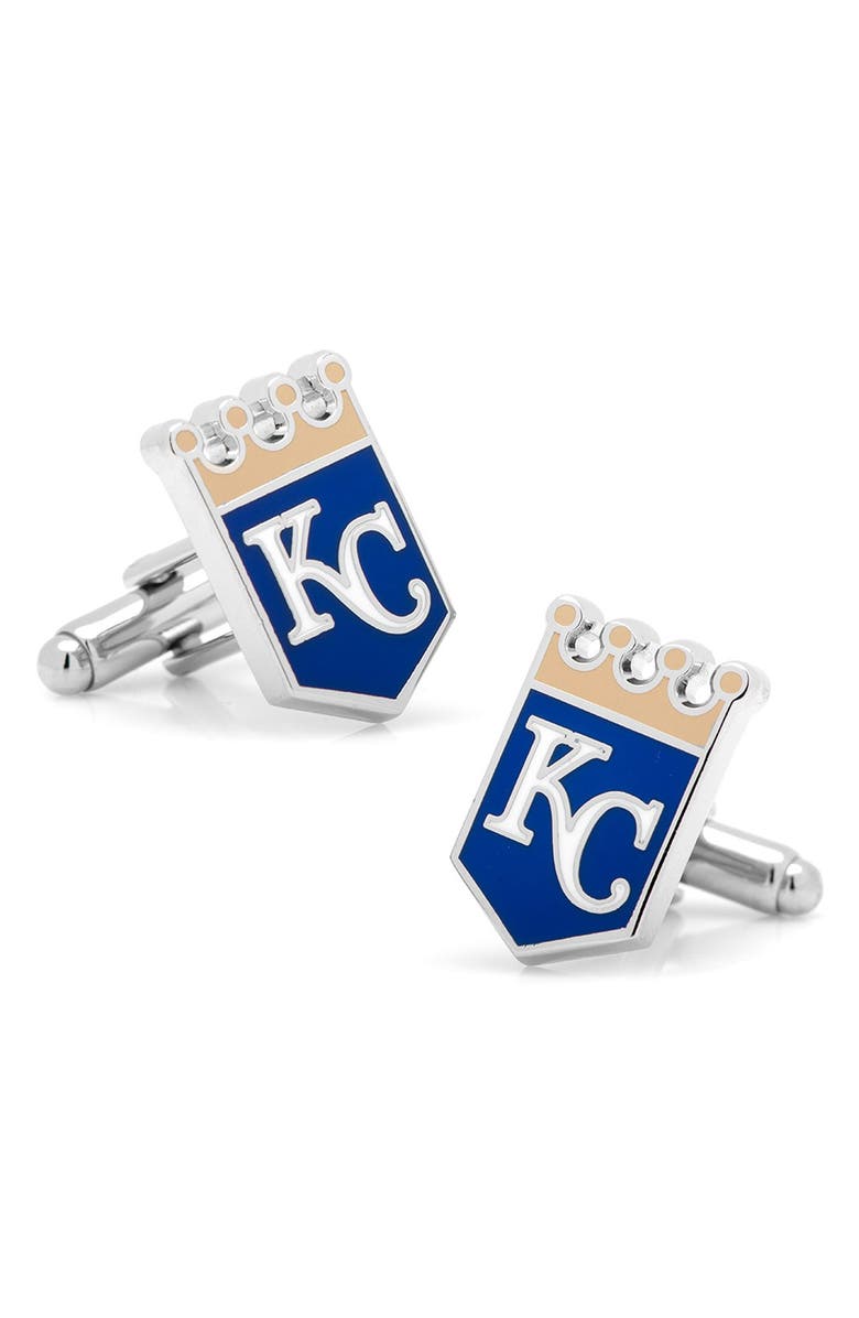 Cufflinks, Inc. Kansas City Royals Cuff Links, Main, color, 