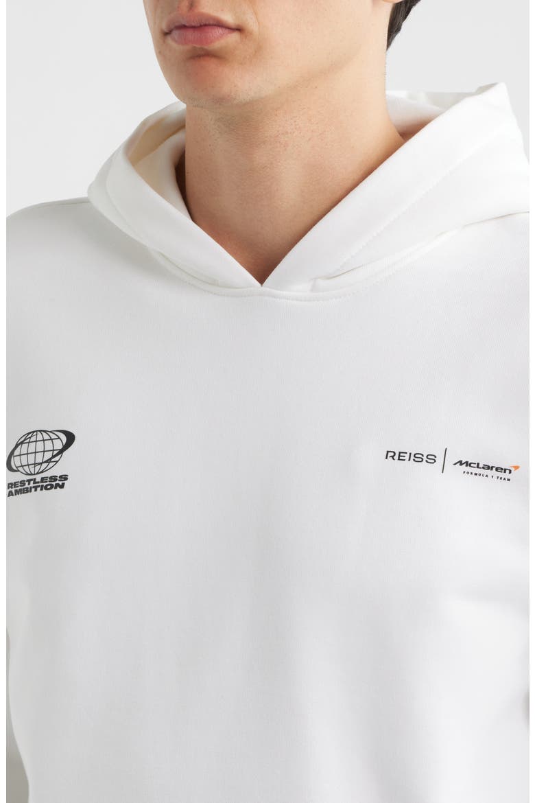 X McLaren Rowan Cotton Hoodie, Alternate, color, WHITE