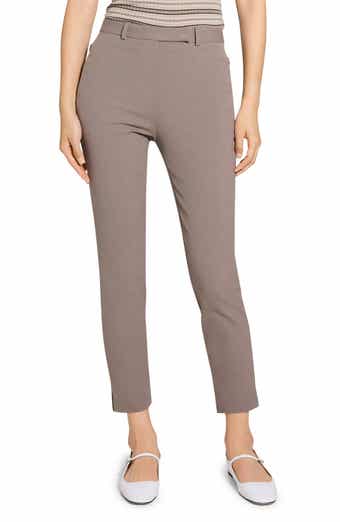 Theory Bistretch High Waist Taper Pants