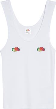 Hommegirls x Fruit of the Loom Classic Double Logo Tank