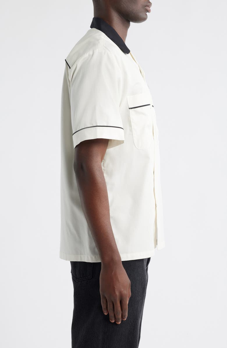 Carhartt Work In Progress Bowling Shirt, Alternate, color, Wax / Black