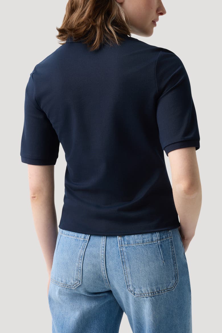 Tammy Polo Shirt, Alternate, color, Navy blue