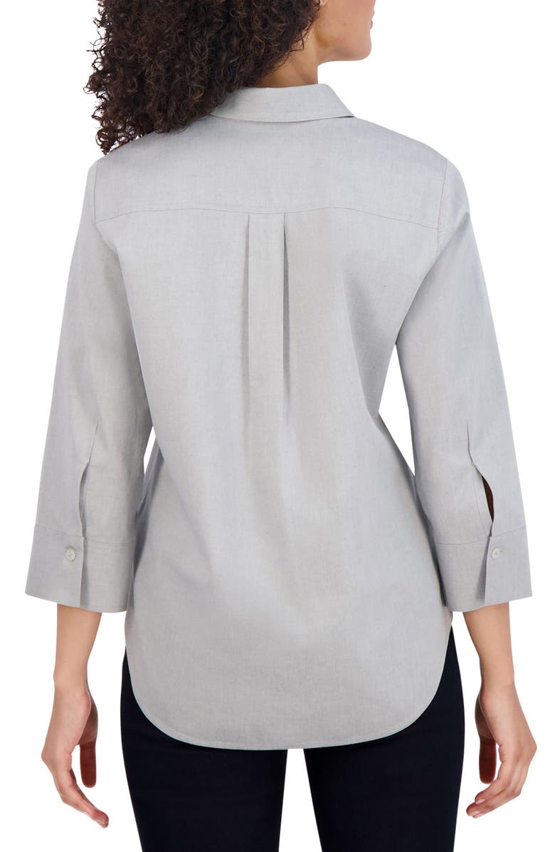 Foxcroft Charlie Cotton Button-Up Shirt, Alternate, color, 