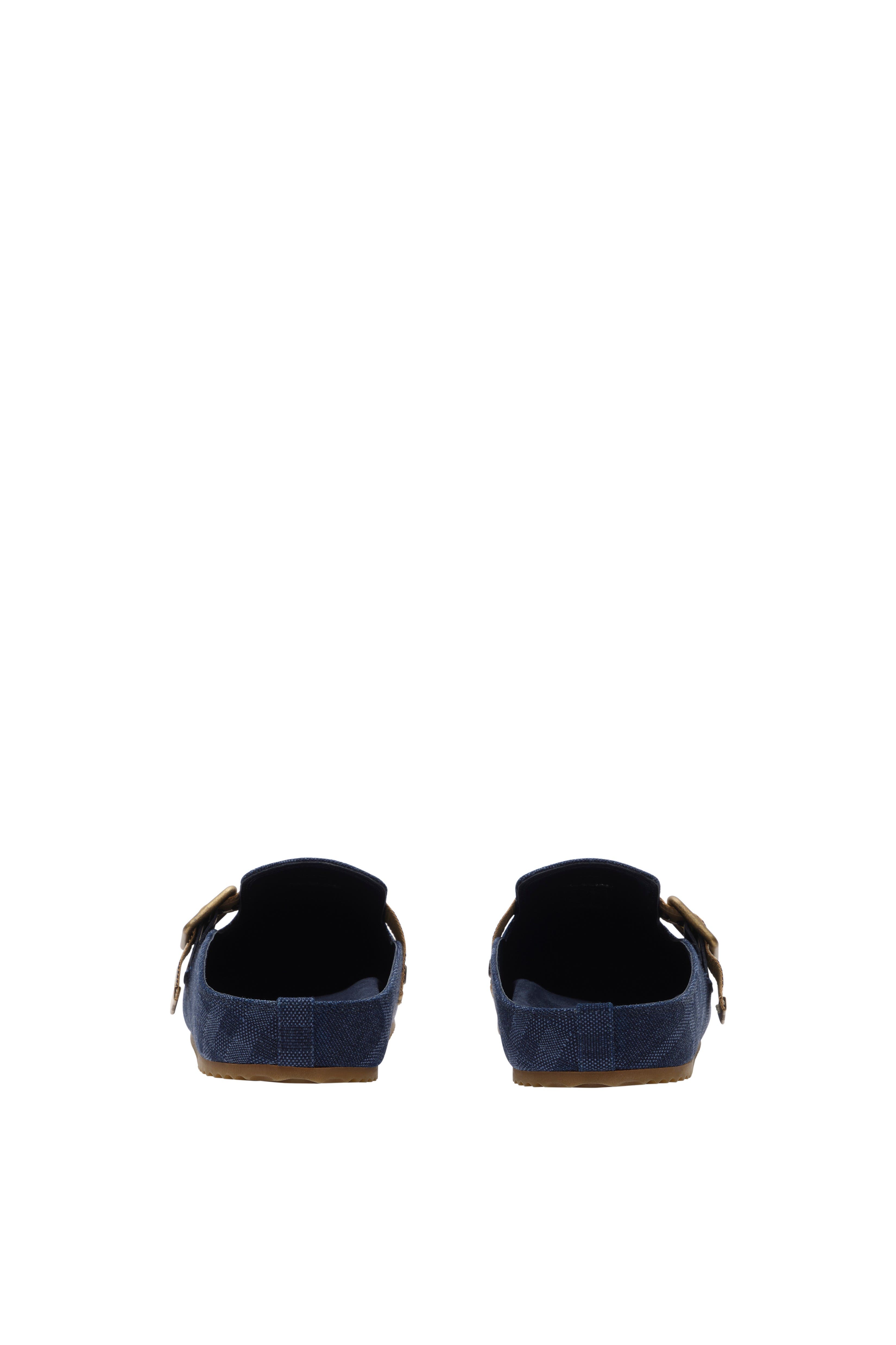 Suede Urchin Clogs, Alternate, color, Navy