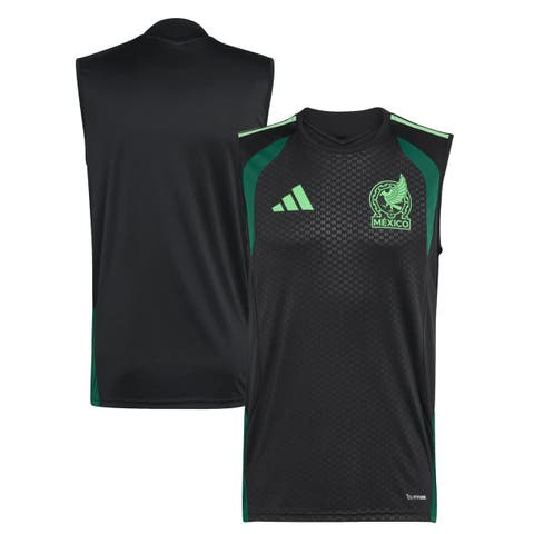 Men's adidas  Black Mexico National Team FIFA x World Cup 2026 Sleeveless Training Jersey