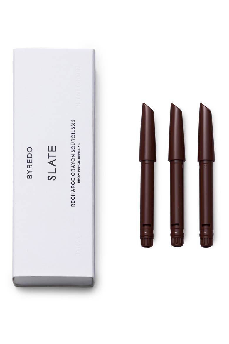 All-In-One Brow Pencil 3-Pack Refills, Alternate, color, CHARCOAL