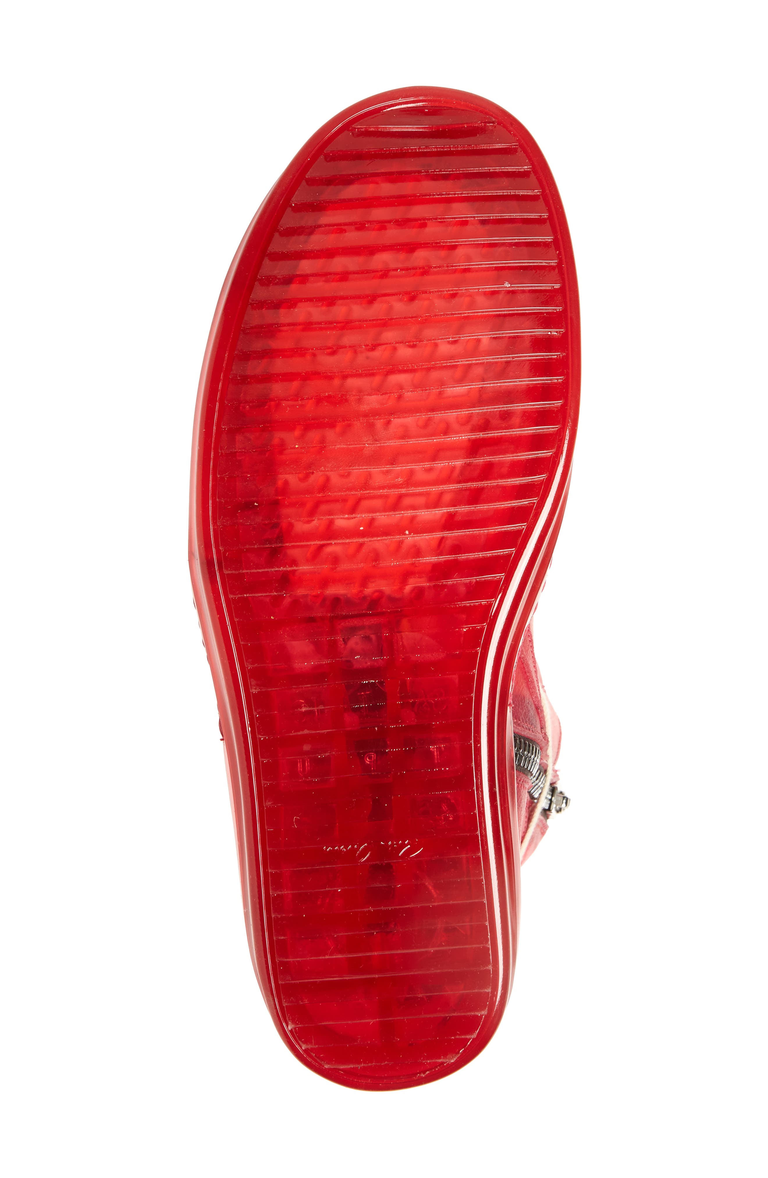 Rick Owens Geobasket High Top Sneaker, Alternate, color, 