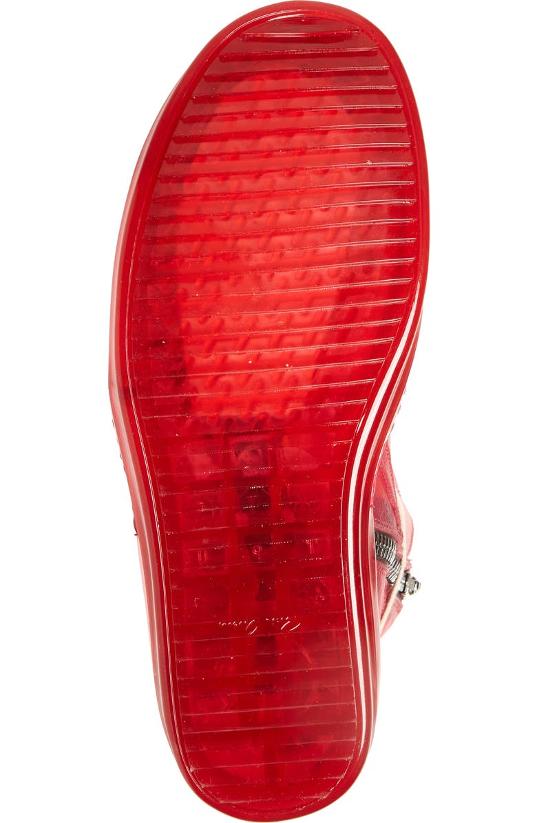 Rick Owens Geobasket High Top Sneaker, Alternate, color,