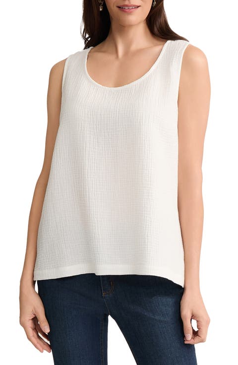 Texture Cotton Tank
