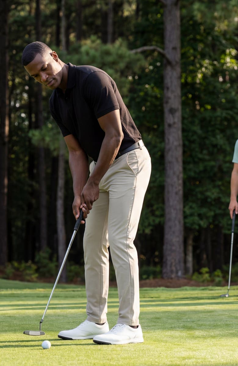 Jack Archer Clubhouse Pique Polo, Alternate, color, True Black