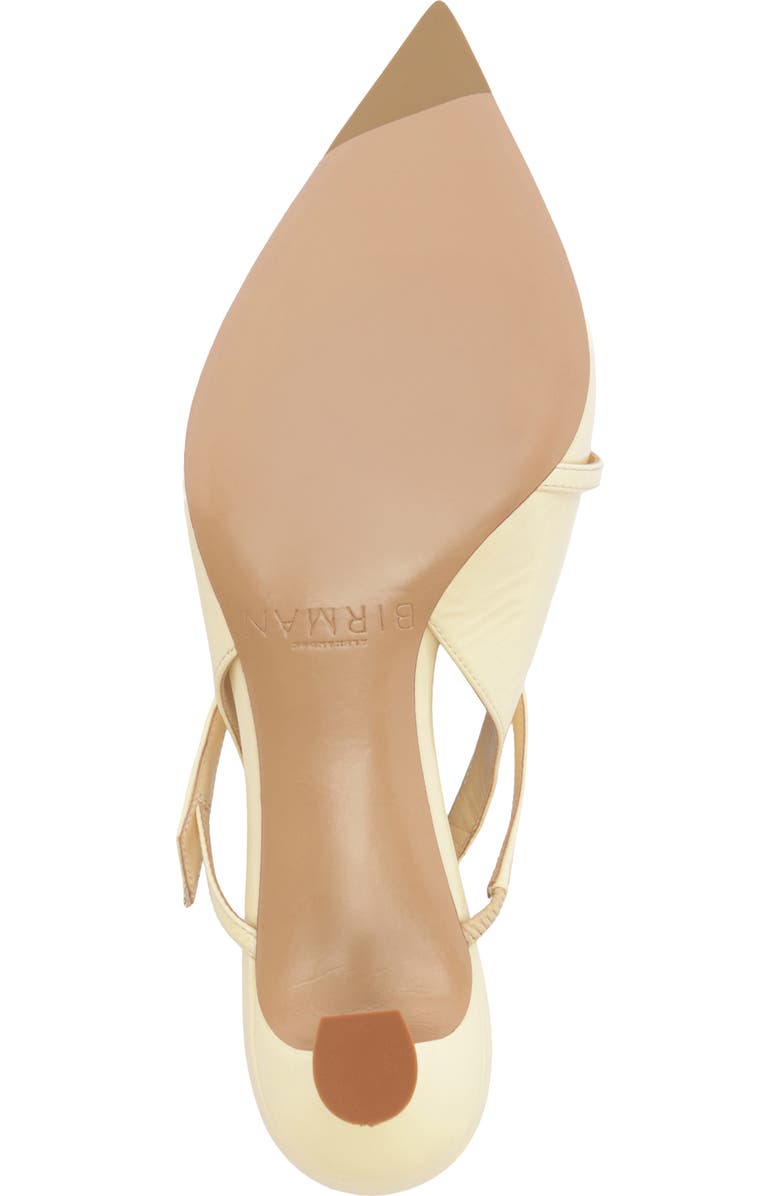 Alexandre Birman Tita Pointed Toe Slingback Pump, Alternate, color, Creamy