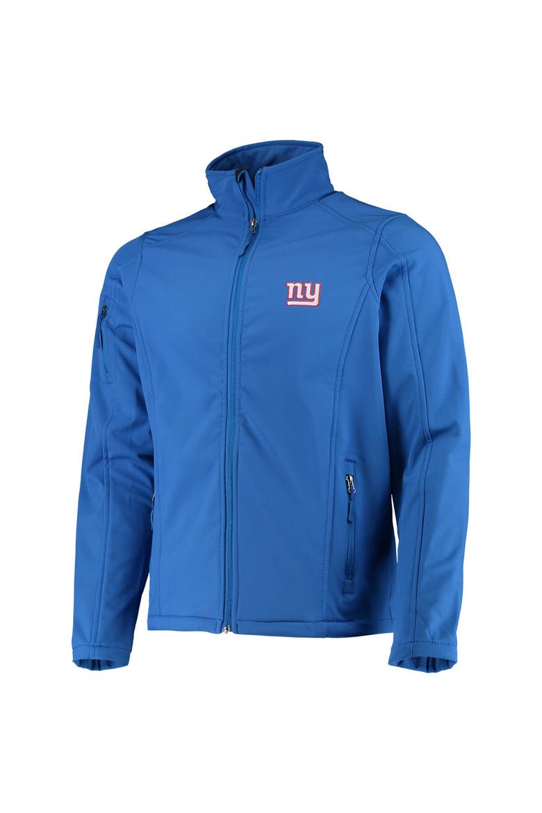 Men's Dunbrooke Royal New York Giants Sonoma Softshell Full-Zip Jacket, Alternate, color, Royal