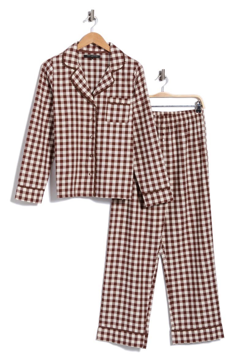 Check Pajamas, Alternate, color, POTTING SOIL