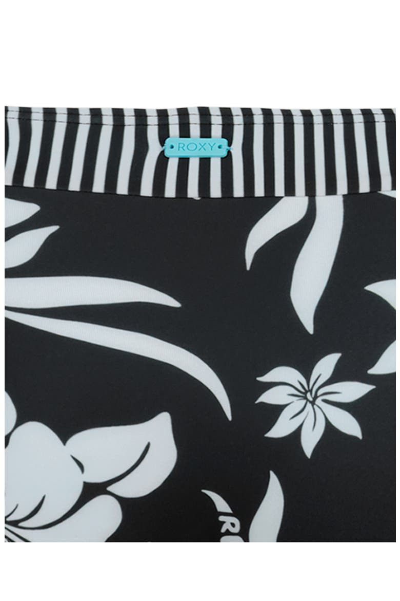 Kids' Floral Two-Piece Swimsuit, Alternate, color, PHANTOM