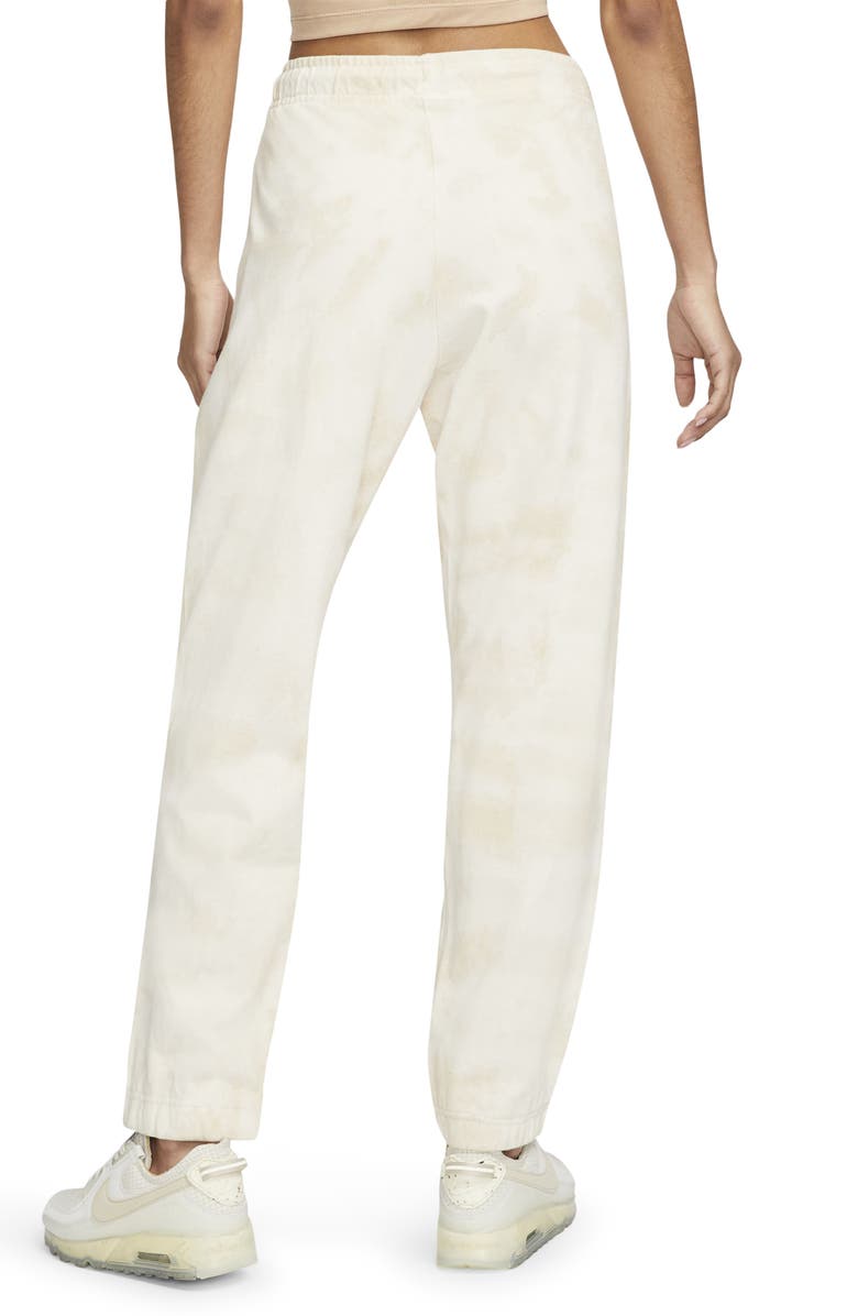 Nike Tie Dye Cotton Joggers, Alternate, color, Sanddrift/ White