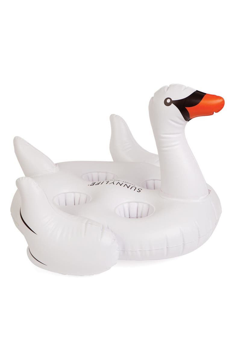 Sunnylife Inflatable Drink Holder Pool Float, Alternate, color,