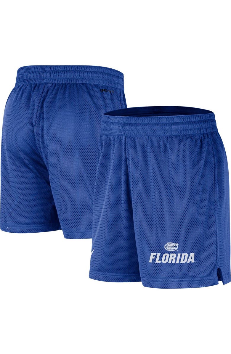 Nike Men's Nike Royal Florida Gators Mesh Performance Shorts, Main, color, 