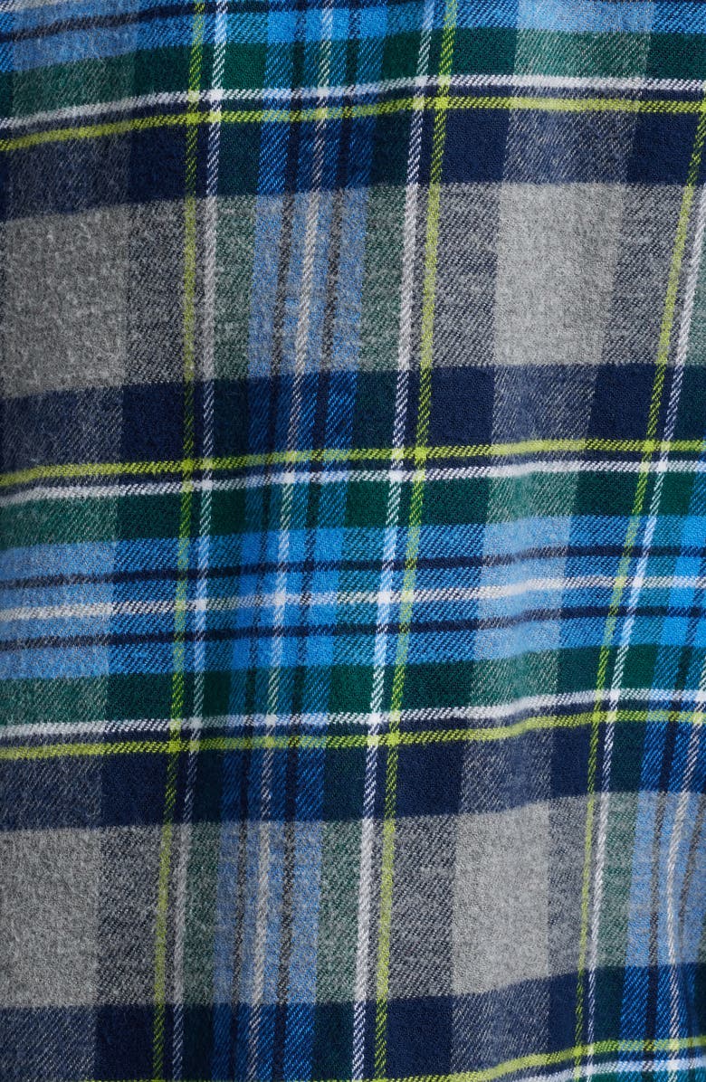 vineyard vines Plaid Stretch Flannel Button-Down Shirt, Alternate, color, 