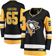 FANATICS Women's Fanatics Erik Karlsson Black Pittsburgh Penguins Home Breakaway Jersey