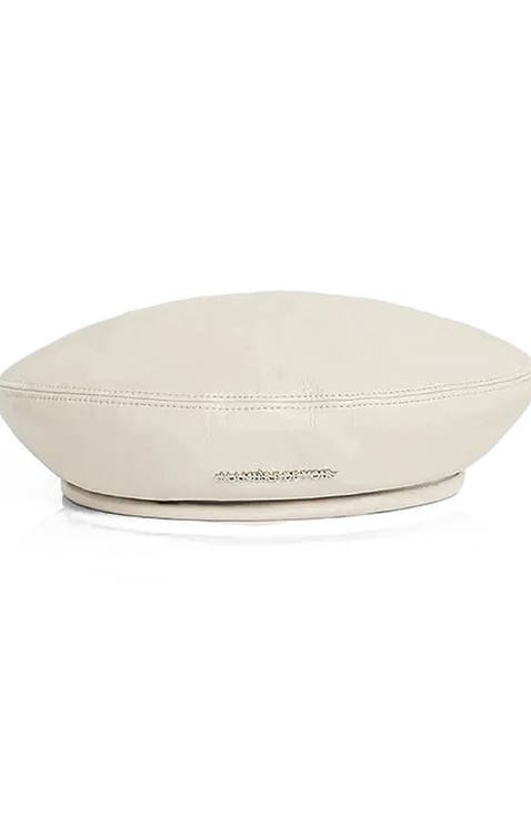 Anya Leather Beret